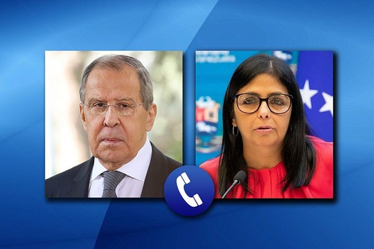 Foreign Minister Sergey Lavrov had a telephone conversation with Vice President of the Bolivarian Republic of Venezuela Delcy Eloína Rodríguez Gómez