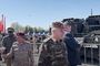 Military attaches visit Western trophies exhibition on Poklonnaya Hill, Moscow